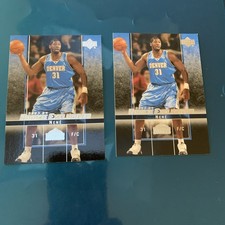 2003-04 Upper Deck Rookie Exclusives - Nene #56 quantity two Denver Nuggets