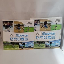 Nentendo Wii Sport Case Manual Only 2006.