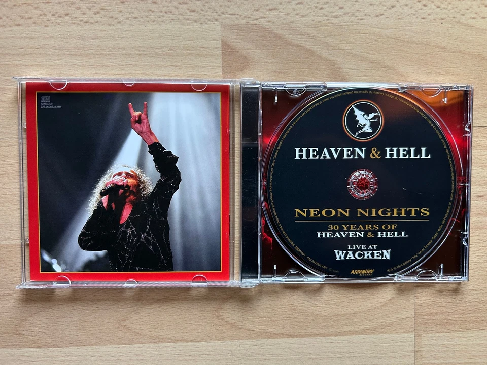 Heaven&Hell-Neon Nights-30 Years Of Heaven&Hell-Live At Wacken-CD-Neuwertig - Bild 2 von 3