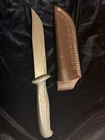 Early WWII Murphy Combat Knife Highly Sought After Military Collectible& Sheath.