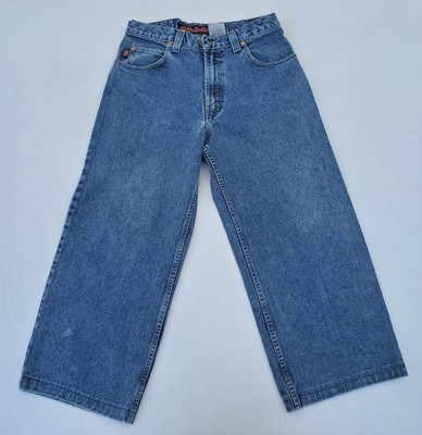 Vintage JNCO Basics '90s Y2K Baggy Straight Leg Blue Jeans Men's 30x25 Hemmed