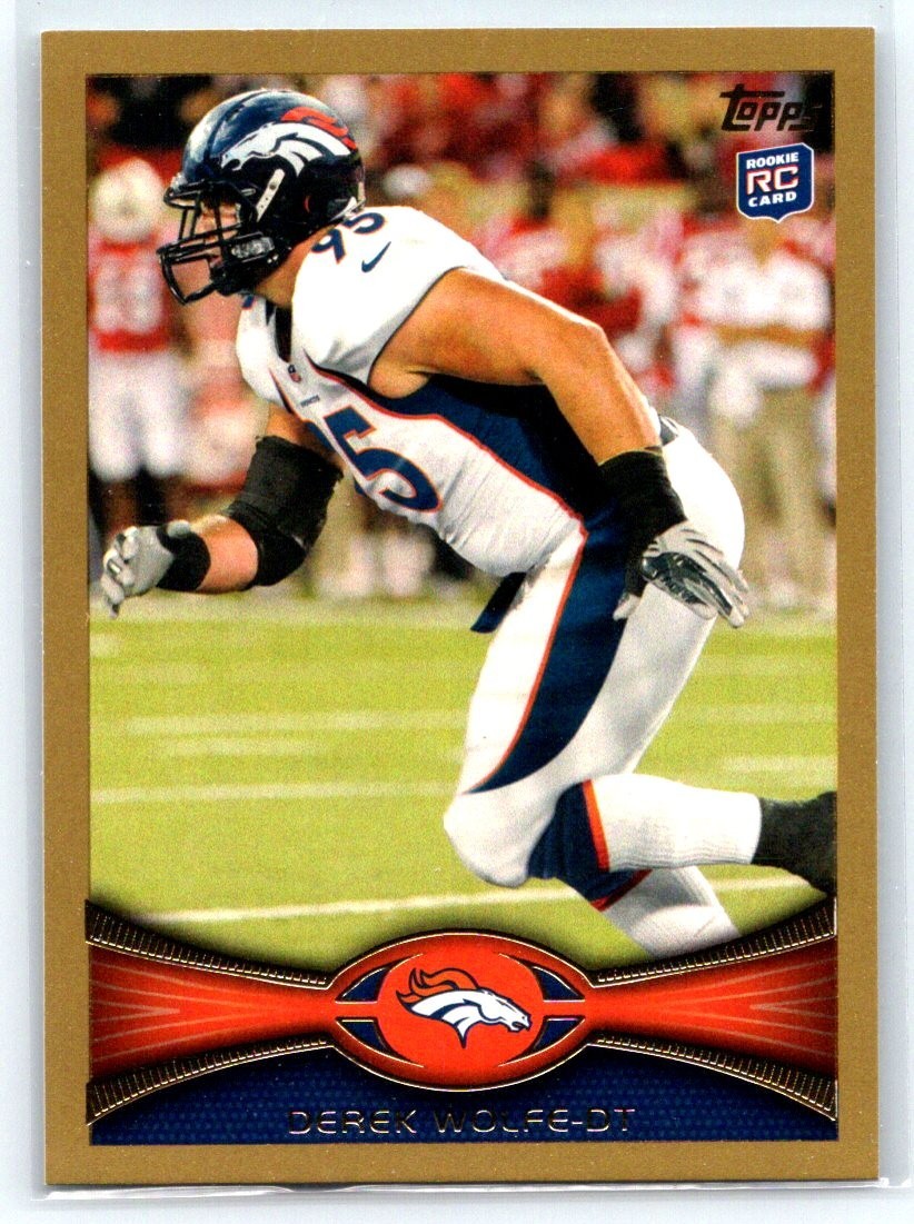 2012 Topps - Derek Wolfe #419 (RC)  #/2012