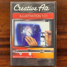 Creative Air: Illustration 101 with Dan Nelson DVD NEW Airbrush for Beginners