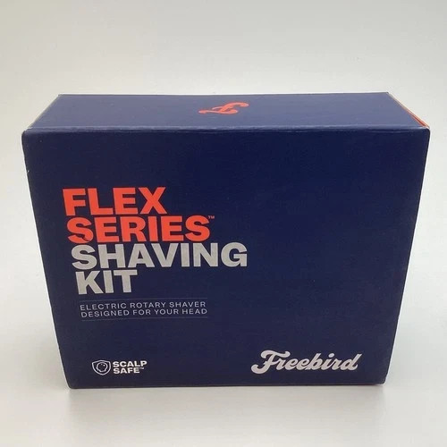 FLEXSERIES Electric Head Hair Shaver-Freebird- Mens Cordless, Rechargeable (Kit)