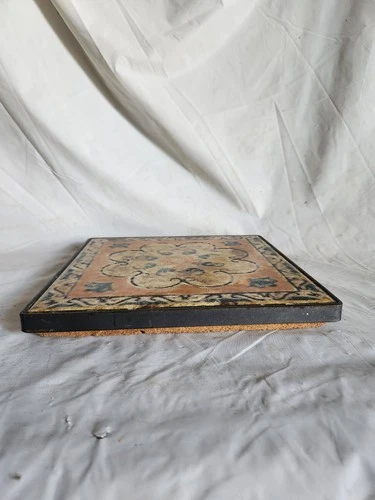 Vintage Mirasol Ceramic Tile Trivet Cork Back Italian Art Hot Plate Monterey CA image 12