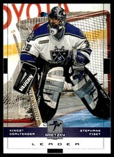 1999-00 Upper Deck Wayne Gretzky Stephane Fiset Los Angeles Kings #84