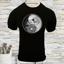 NWT CHINESE YING YANG DRAGON GRAPHIC MEN'S SHORT SLEEVE T-SHIRT
