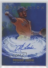 2021 Bowman Inception Primordial Prospects Blue Foil 14/75 Pedro Leon Auto 02ng
