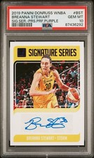2019 Panini Donruss Signature Series Purple #48/49 Breanna Stewart Auto PSA 10