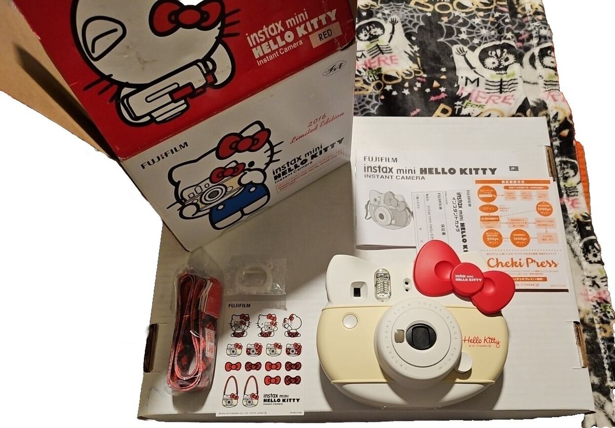 Fujifilm Instax Mini Hello Kitty Instant Film Camera RED Fujifilm Instax Mini Hello Kitty Instant Film Camera RED