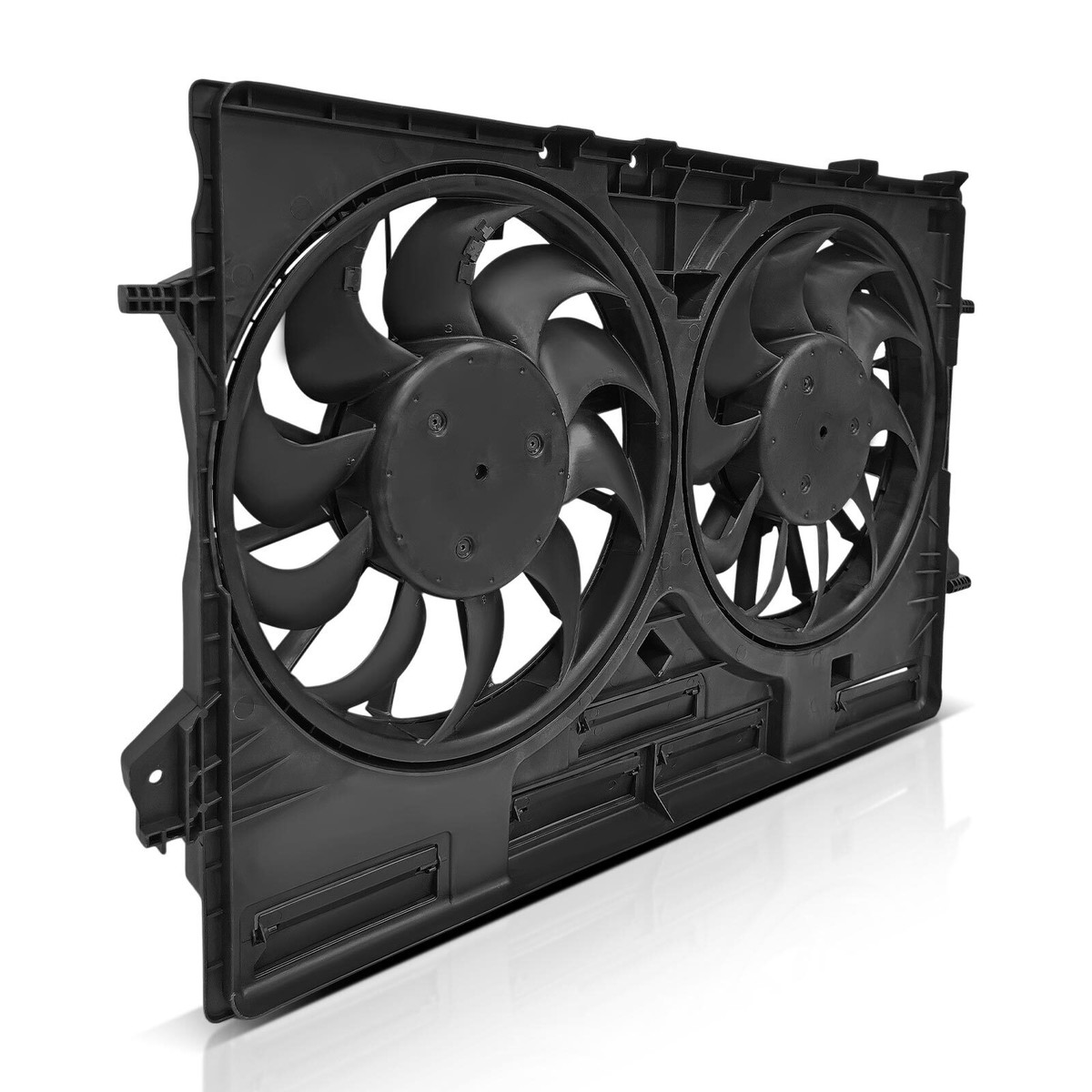 Dodge Intrepid Dual Radiator And Condenser Fan Assembly - View #10