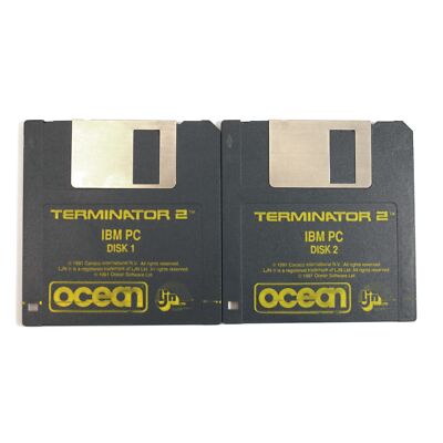 PC Spiel - Terminator 2 Spiel - 3,5'' Diskette ohne OVP