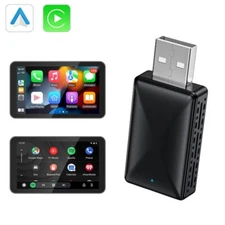 2 IN 1 Android Auto Wireless Adapter Wireless CarPlay Adapter Plug Play Radio