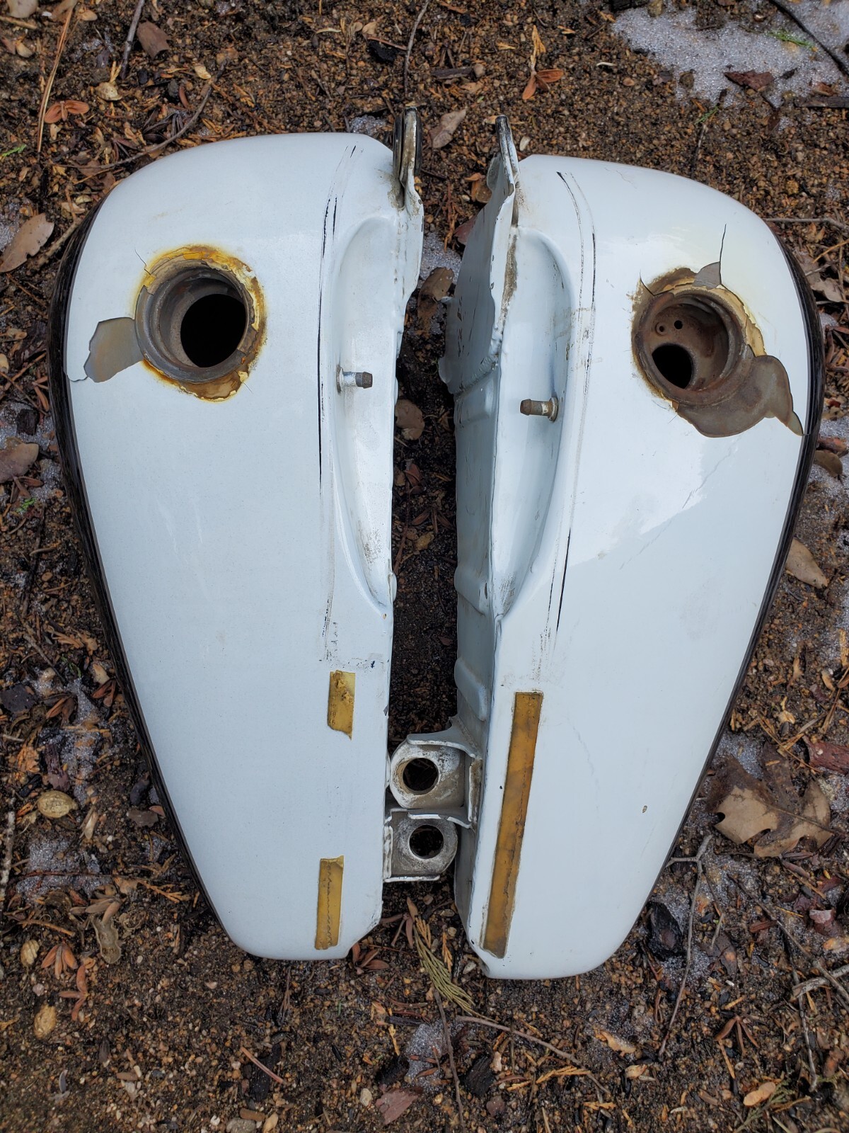 Vintage Harley Davidson Fuel Tanks eBay