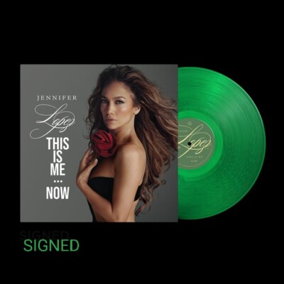 JENNIFER LOPEZ SIGNED Vinyl This Is Me.. Now On The JLO Emerald Record IN STOCK