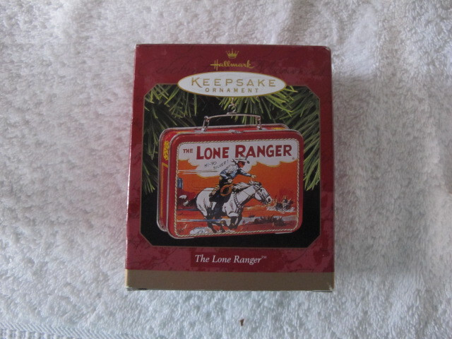HALLMARK KEEPSAKE THE LONE RANGER LUNCHBOX ORNAMENT - NEW