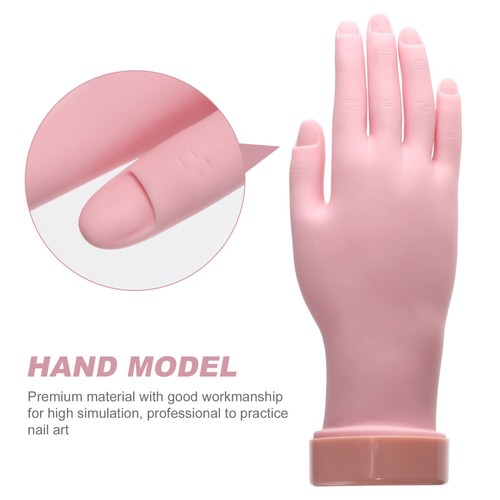 Maniküre Praxis Handprothese Nagelmodellage Nagelkunst-Übungshand Fräulein - Bild 7 von 12