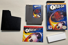 ORB - 3D (Nintendo Entertainment System, 1990) Nes Complete CIB box + manual 3d