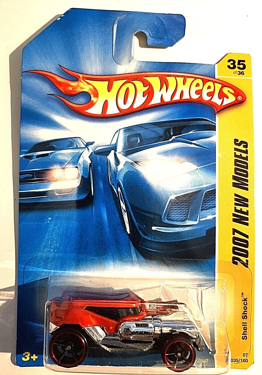 Hot Wheels 2007 SHELL SHOCK 35/36 new in pack