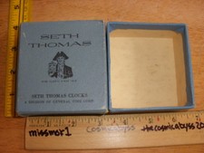 Seth Thomas Classmate 30 Hour Alarm No. 972 D...