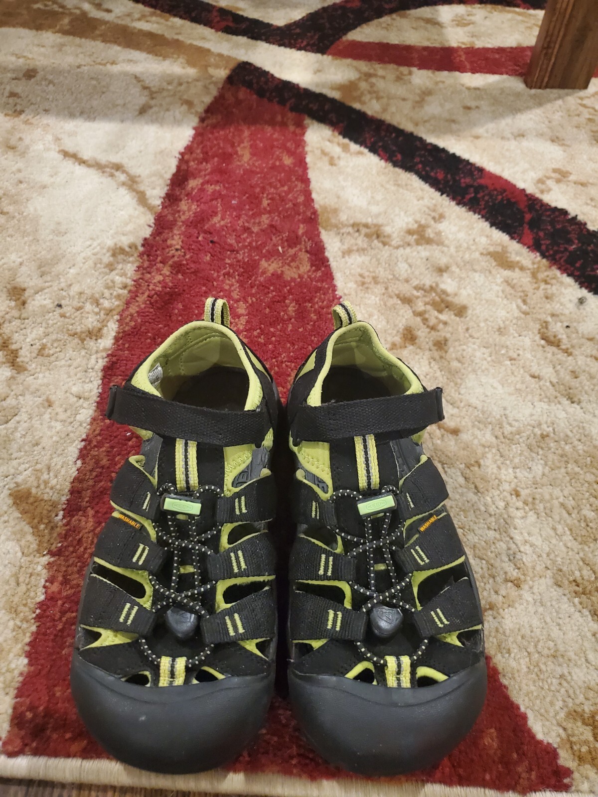 Sandali Keen Youth Newport H2 da trekking trail ragazzo taglia 4 verde nero