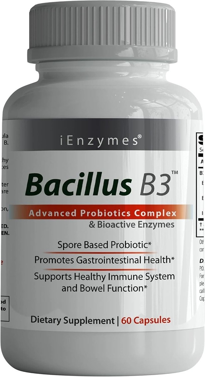 Bacillus B3 Probiotics - Bacillus Subtilis, Coagulans
