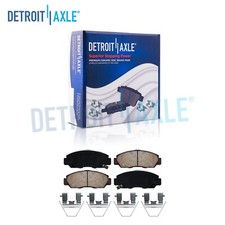 Front Ceramic Brake Pads With Hardware Kit For 2006 - 2012 Honda Civic Gx Front Ceramic Brake Pads With Hardware Kit For 2006 - 2012 Honda Civic Gx