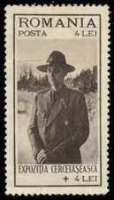 ROMANIA B29 - National Boy Scout Fund "Prince Nicholas" (pf33592)