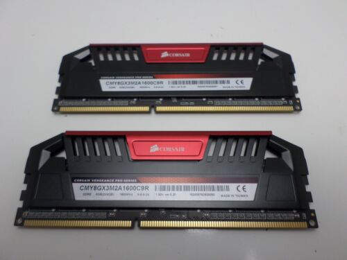 Vengeance Corsair | 8GB (2x4) | DDR3 | 1600MHz RAM | Model #CMY8GX3M2A1600C9R - Picture 2 of 2