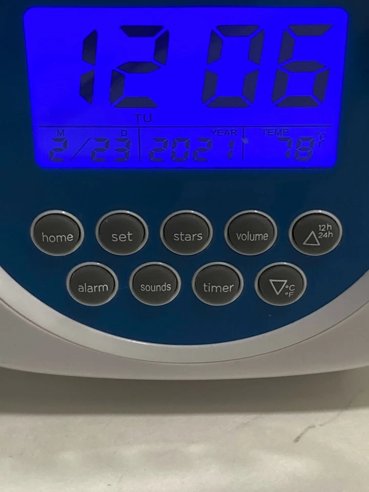 Discovery Kids Stars Projection Alarm Clock Sounds - Pre-owned - Image 2 of 4