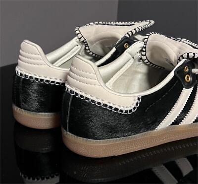 WALES BONNER x adidas originals Black Samba Pony Tonal for WALES BONNER x adidas originals Black Samba Pony Tonal for