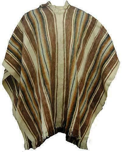 Maglioni e cardigan da uomo bianche a fantasia righe