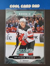 2019-20 Upper Deck MVP #220 Brandon Gignac Devils Rookie SP 