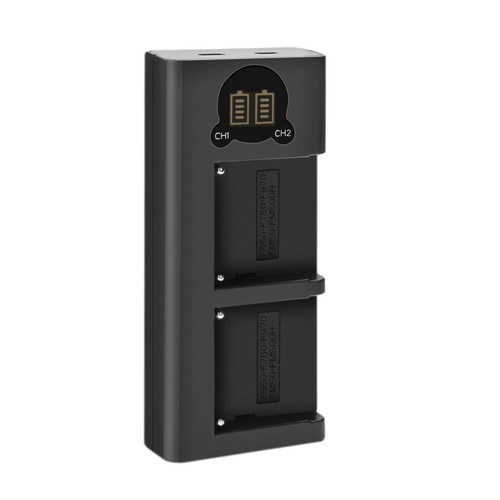 2x NP-FM30 NP-FM50 batteria + caricabatterie per Sony CyberShot NP-FM51 FM55H TRV6 TRV8 - Foto 19 di 20