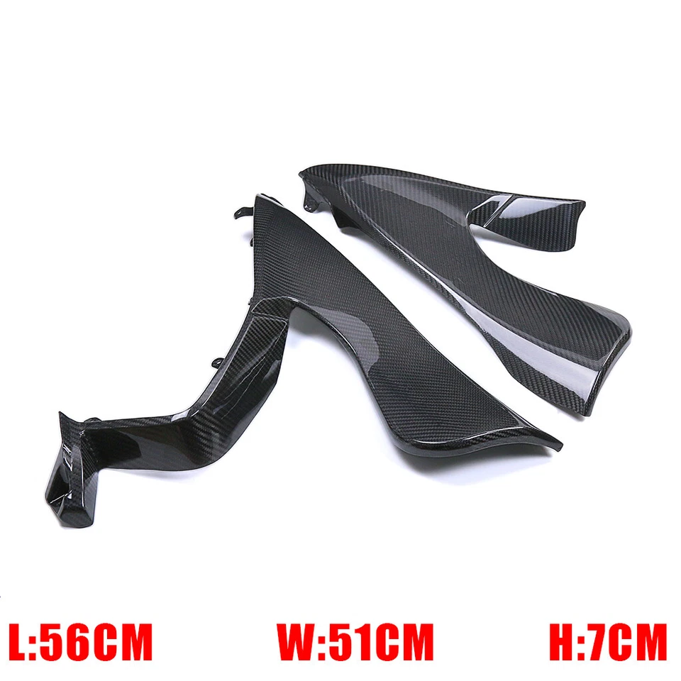 For Suzuki GSX1300R 2021-2023 Carbon Fiber Hayabusa Side Panels with Winglets - Imagem 2 de 4