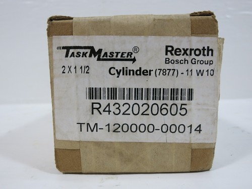 New Rexroth Task Master R432020605 Cylinder 2 x 1-1/2 TM-120000-00014 ...