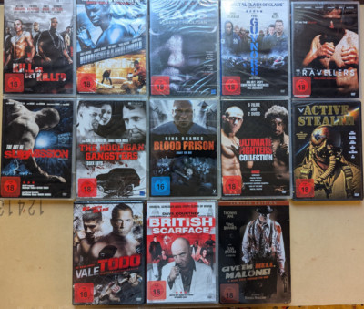 Action Brutal 14x DVD Sammlung 18 Filme  FSK18 NEU OVP 1x Steelbook