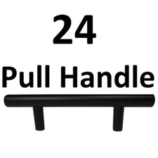 24 Threshold 3" Bar Pull Handle Matte Black Finish 00010401215 (No Box/Package)