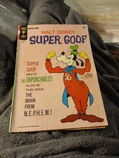 SUPER GOOF #7 Walt Disney 1967 GOLD KEY COMICS SILVER AGE Man From Uncle Parody