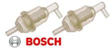 2pc - Mercedes W116 W123 W124 W126 Bosch Fuel Filter Inline 0 450 904 077