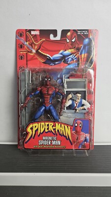Rare 2002 Toy Biz Marvel Magnetic Spider-Man Wall Mountable