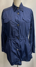Womens Jil Sander Blue Polyamide Windbreaker ...