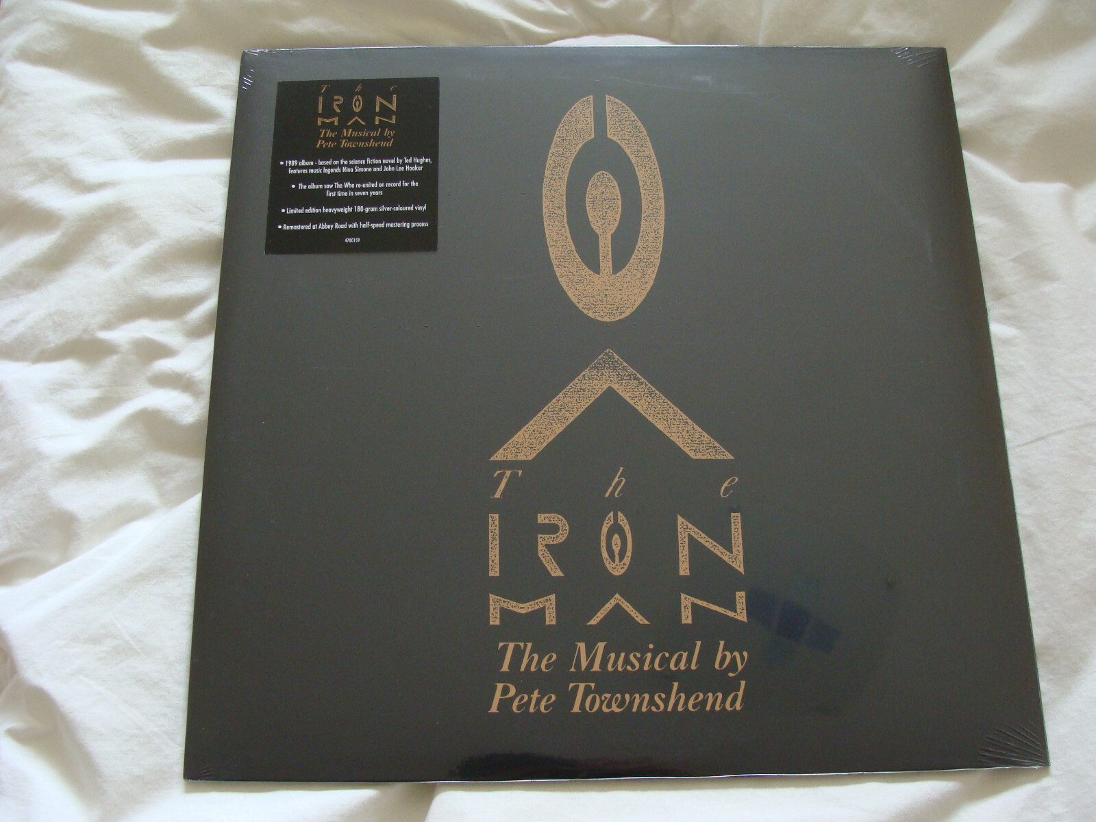 Vinyl Album: The Who : Pete Townshend's The Iron Man Musical Silver Vinyl SEALED
