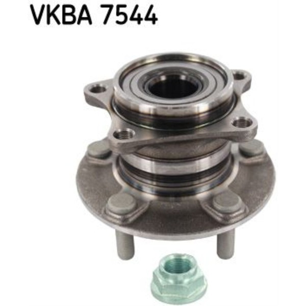 1X SKF Radlager Satz Radlagersatz Hinten FüR Mazda CX-7 ER-image