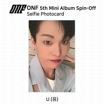 ONF 5th Mini Album Spin Off Selfie Official Photocard MK ONF 5th Mini Album Spin Off Selfie Official Photocard MK