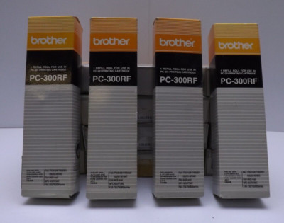 Brother PC-300RF Drucker Fax Nachfüllrolle - *** 24 ROLLEN - BRANDNEU *** KOSTENLOSER VERSAND