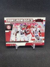 2021 Contenders DP #9 Jaylen Waddle Front-Row Seats  Red Foil Alabama