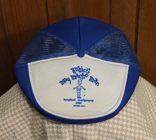 Vtg 1984 Rubio's Handball Tourn Lowrider Veterano Flat Mesh Cap OG Riverside CA