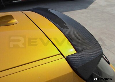 REVVORA BMW 1 SERIES F20 F21 CARBON FIBRE REAR BOOT ROOF SPOILER M135I M 2012-14