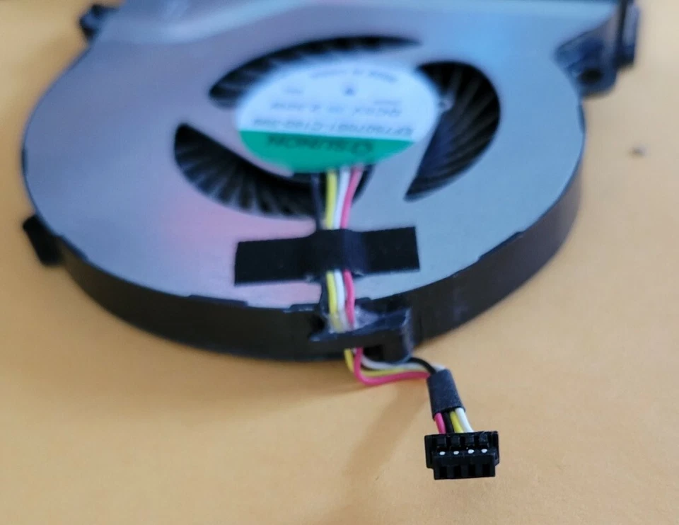 CPU Fan SUNON EF75070S1-C160-S99 Cooling Fan w/ Heat Sink, Screws from ACER Used - Image 4 of 4